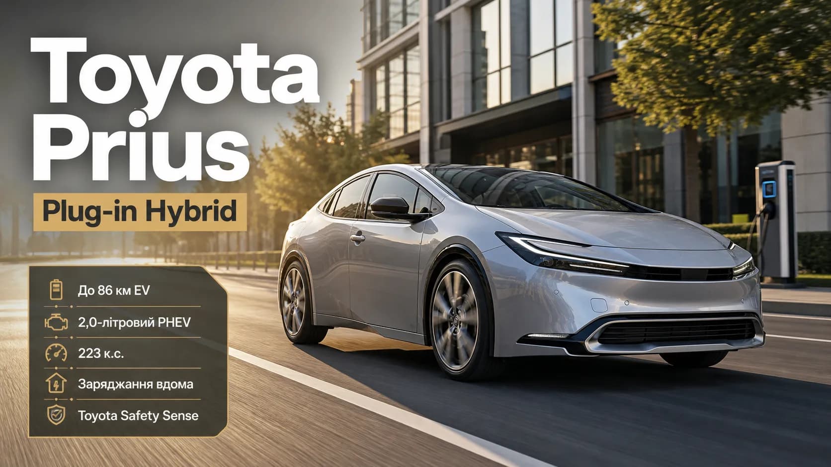 Toyota Prius Plug-in Hybrid: практичный PHEV нового поколения