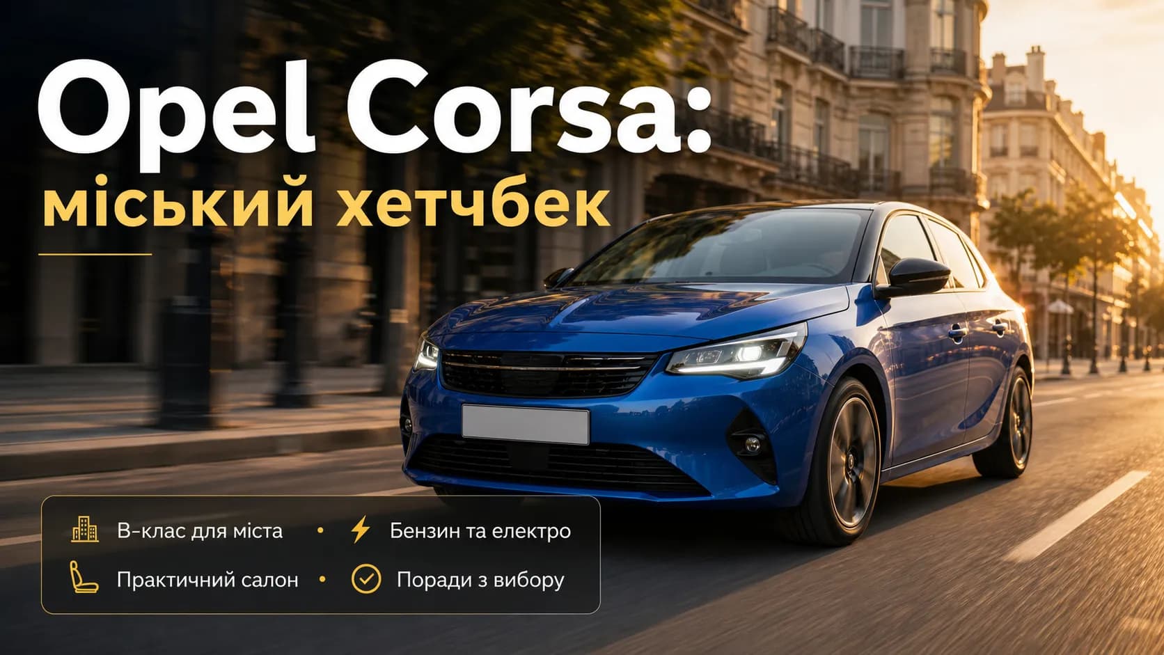 Opel Corsa: практичний гід по поколіннях, техніці та вибору