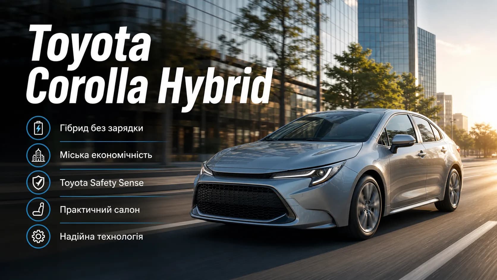 Toyota Corolla Hybrid: практичный гибрид на каждый день