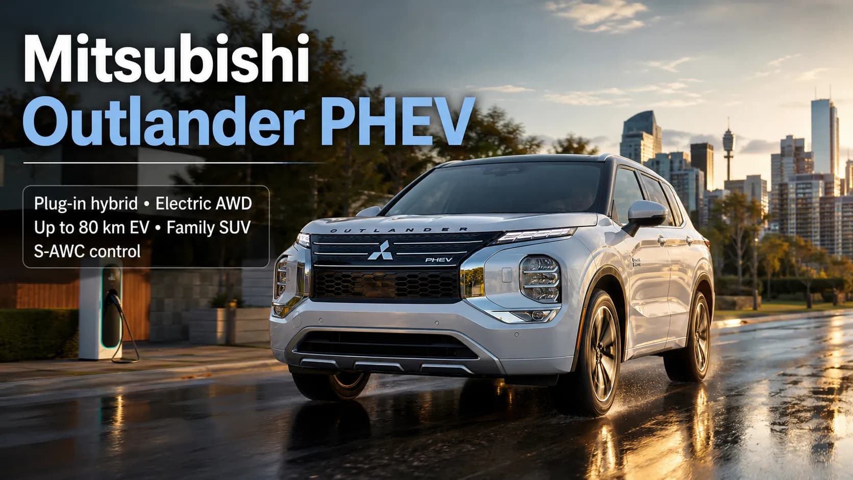 Mitsubishi Outlander PHEV: практичний гібридний кросовер для щоденних поїздок