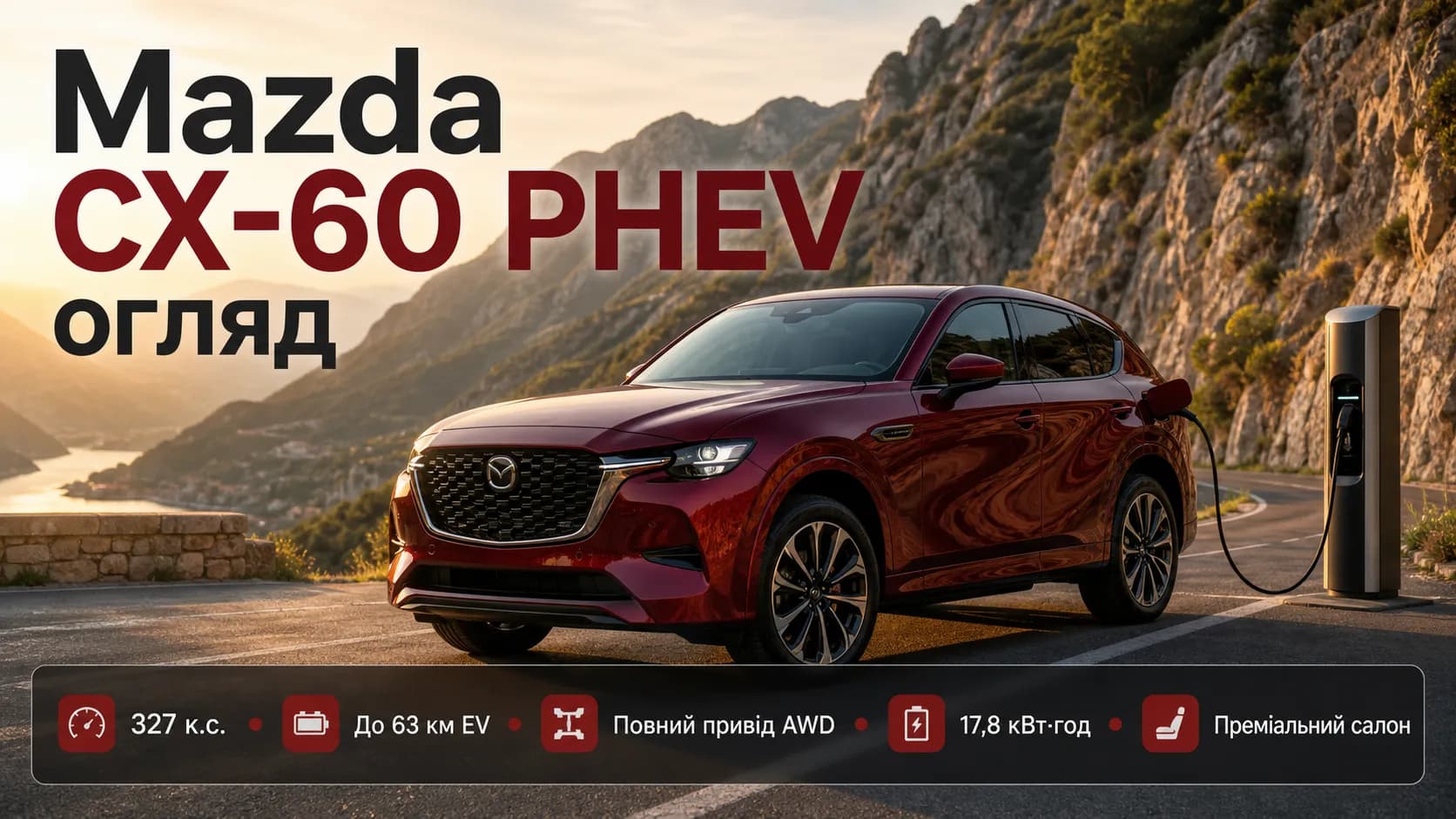 Mazda CX-60 PHEV: практичный плагин-гибрид с премиальным акцентом