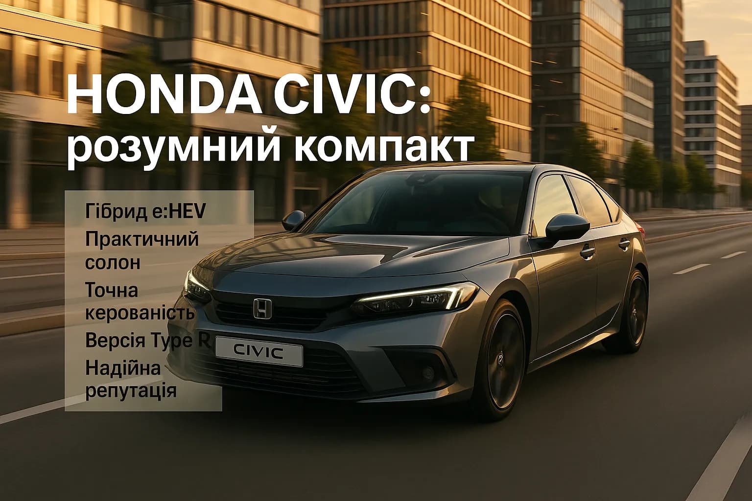 Honda Civic: еволюція, техніка та практичність популярного компактного авто