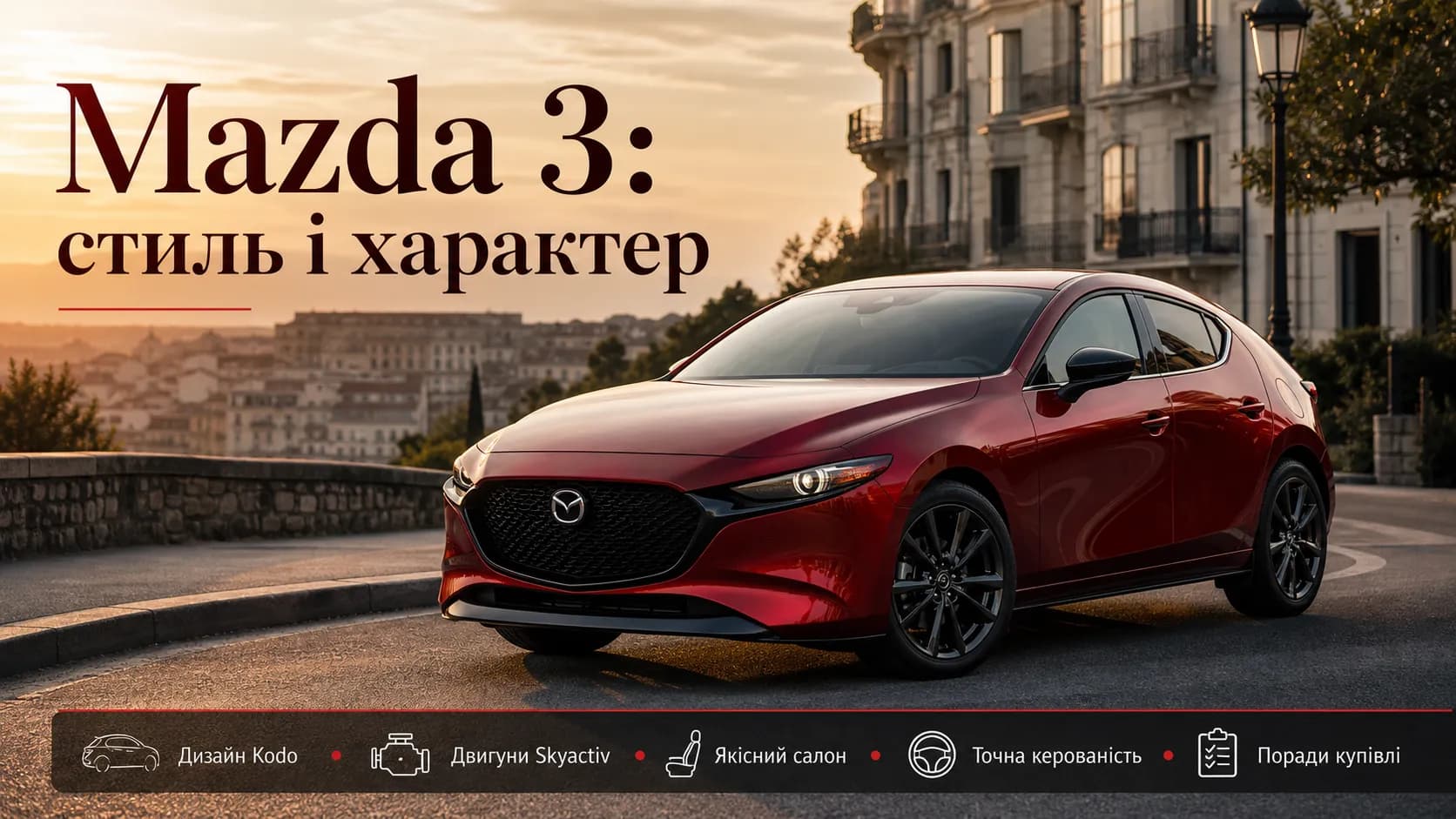 Mazda 3: стиль, техника и реальный характер компактного класса