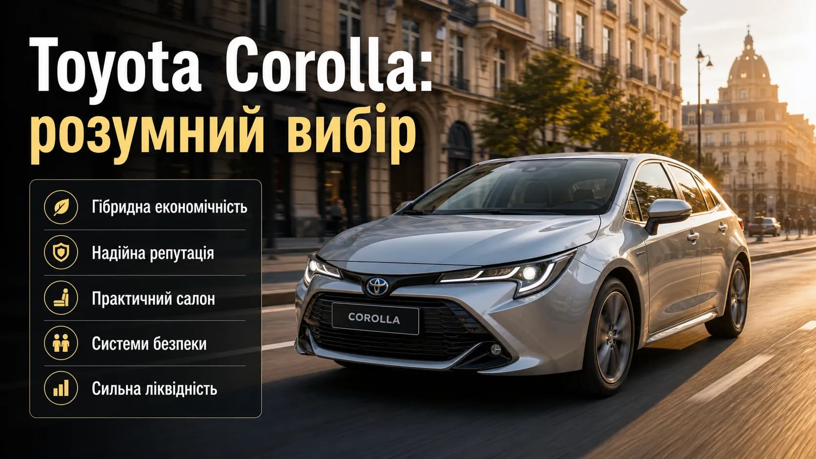 Toyota Corolla: еволюція, техніка та практичність світового бестселера