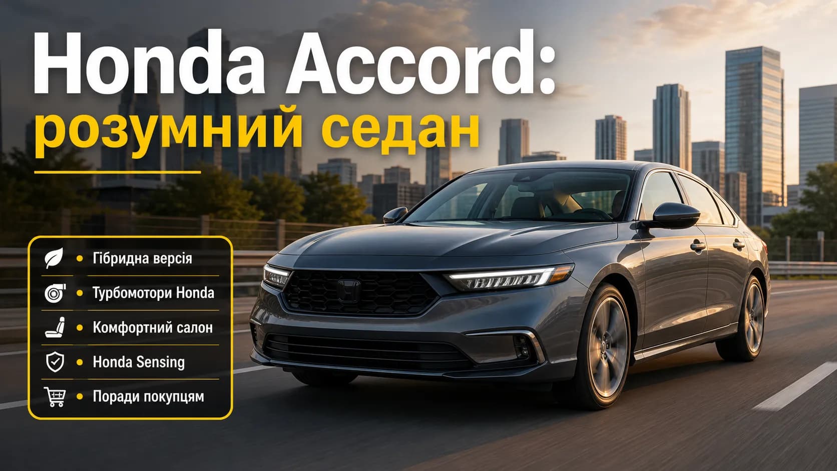 Honda Accord: эволюция, технологии и советы покупателям