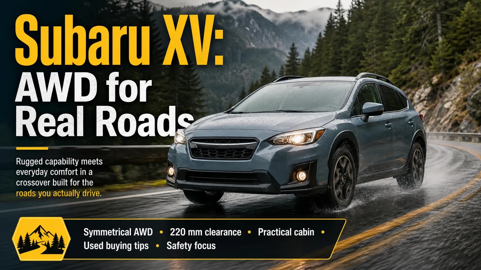 Subaru XV: практичный кроссовер с характером хэтчбека