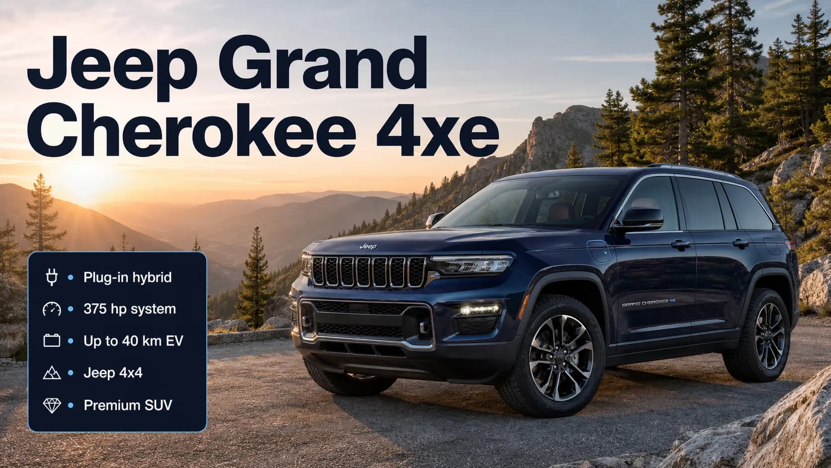 Jeep Grand Cherokee 4xe: подробный обзор plug-in hybrid SUV